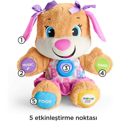 Fisher Price Eğitci Köpekçiğin Kız Kardeşi (Türkçe)-Fisher Price Fisher Price Eğitci Köpekçiğin Kız Kardeşi (Türkçe)-Fisher Price