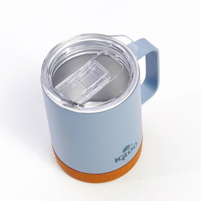Igloo Cork Mug 350ml-DUMAN MAVİ-Igloo Igloo Cork Mug 350ml-DUMAN MAVİ-Igloo
