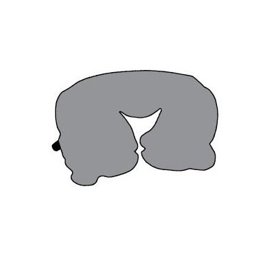 Jr Gear U Pillow Boyun Yastığı-GRİ-Jr Gear Jr Gear U Pillow Boyun Yastığı-GRİ-Jr Gear