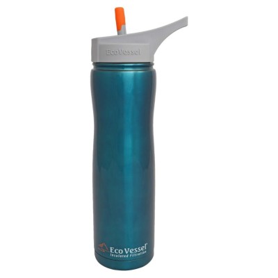 Eco Vessel Aqua Vessel Insulated Filtre Bottle Termos 0.70 Litre-MAVİ