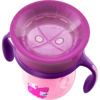 Chicco 360 Derece Dönen Bardak 12 Ay+ Kız-Chicco Chicco 360 Derece Dönen Bardak 12 Ay+ Kız-Chicco