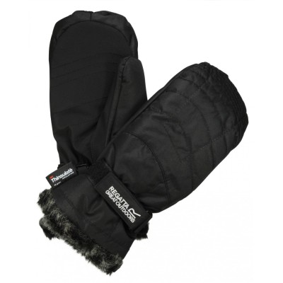 Regatta Igniter Mitt Kadın Kar Eldiveni-SİYAH