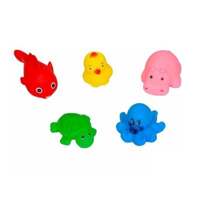 Sozzy Toys Neşeli Banyo Oyuncakları Sevimli Hayvanlar 5'li-Sozzy Sozzy Toys Neşeli Banyo Oyuncakları Sevimli Hayvanlar 5'li-Sozzy