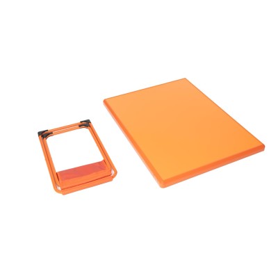 Andoutdoor French 4 Masa ve Sandalye Seti-TURUNCU