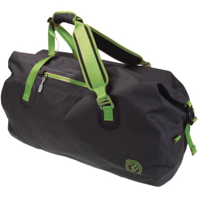Jr Gear Roll Top Vinyl Duffel Su Geçirmez Spor Çanta 100 Litre-SİYAH-YEŞİL-Jr Gear Jr Gear Roll Top Vinyl Duffel Su Geçirmez Spor Çanta 100 Litre-SİYAH-YEŞİL-Jr Gear