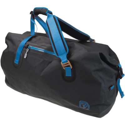 Jr Gear Roll Top Vinyl Duffel Su Geçirmez Spor Çanta 65 Litre-SİYAH-MAVİ-Jr Gear Jr Gear Roll Top Vinyl Duffel Su Geçirmez Spor Çanta 65 Litre-SİYAH-MAVİ-Jr Gear