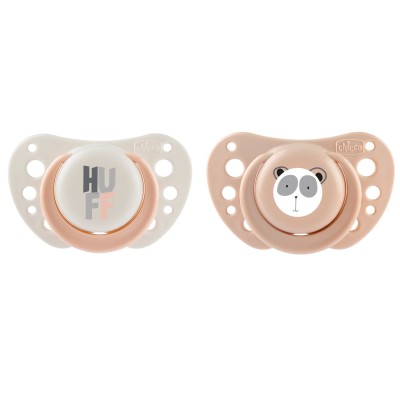 Chicco PhysioForma Air 2'li Silikon Emzik 2-6 Ay Kız-Chicco Chicco PhysioForma Air 2'li Silikon Emzik 2-6 Ay Kız-Chicco