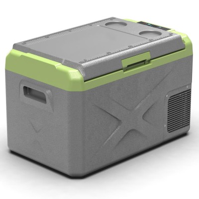 Icepeak Prag Kompresörlü Buzdolabı 30 Litre-GRİ-YEŞİL-Icepeak