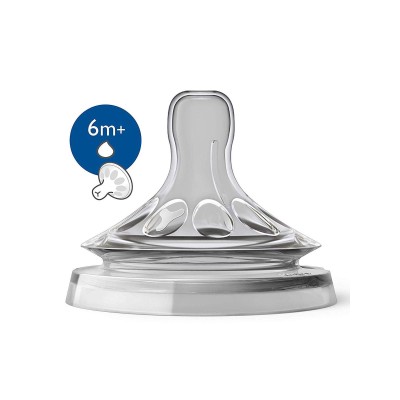 Philips Avent Natural Yoğun Akış Y Kesim +6 Ay 2li Biberon Emziği-Philips Avent Philips Avent Natural Yoğun Akış Y Kesim +6 Ay 2li Biberon Emziği-Philips Avent