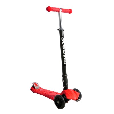 Xslide Işıklı Tekerlekli Scooter-PEMBE
