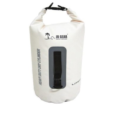 Jr Gear Heavy Duty Dry Cylinder Su Geçirmez Çanta 10 Litre-BEYAZ-Jr Gear Jr Gear Heavy Duty Dry Cylinder Su Geçirmez Çanta 10 Litre-BEYAZ-Jr Gear