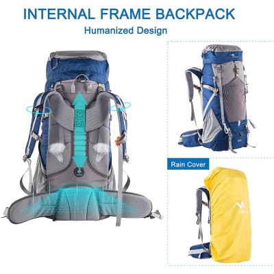 Mobihome Hiking Sırt Çantası 60 Litre-MobiHome Mobihome Hiking Sırt Çantası 60 Litre-MobiHome