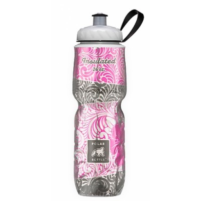 Polar Bottle Insulated Graphic Termos 0.70 Litre-PEMBE-GRİ-Polar Polar Bottle Insulated Graphic Termos 0.70 Litre-PEMBE-GRİ-Polar