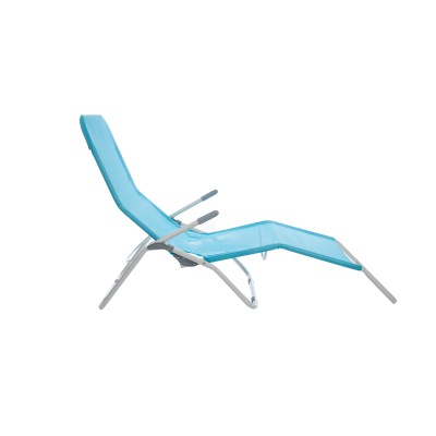 Andoutdoor Tumbona Katlanır Şezlong-MAVİ-Andoutdoor