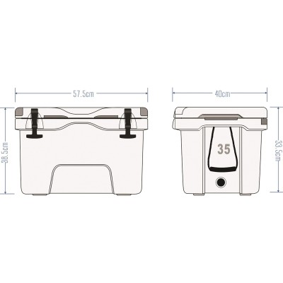 Icepeak Aden Buzluk 35 Litre-Icepeak