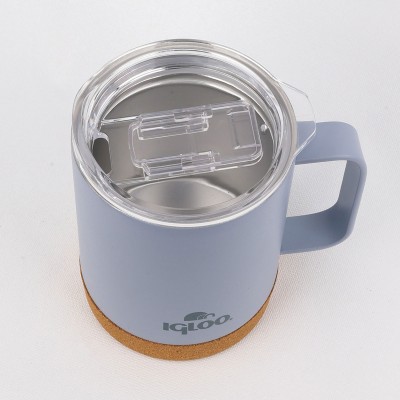 Igloo Cork Mug 350ml-DUMAN MAVİ-Igloo Igloo Cork Mug 350ml-DUMAN MAVİ-Igloo