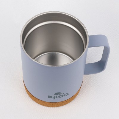 Igloo Cork Mug 350ml-DUMAN MAVİ-Igloo Igloo Cork Mug 350ml-DUMAN MAVİ-Igloo