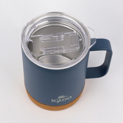 Igloo Cork Mug 350ml-MAVİ-Igloo Igloo Cork Mug 350ml-MAVİ-Igloo