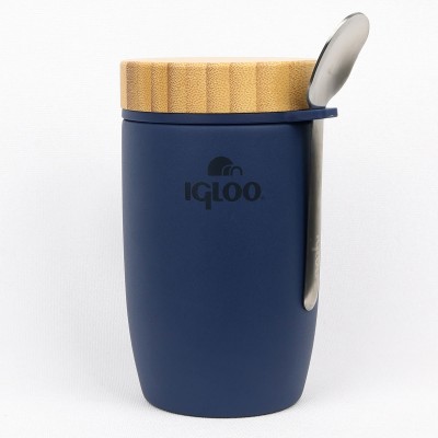Igloo Bamboo Yemek Termosu 500ml-LACİVERT
