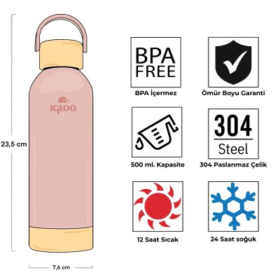 Igloo Hydrate Pro Termos 500ml-SOMON-Igloo
