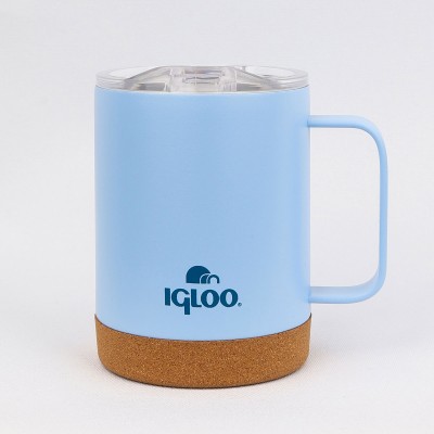 Igloo Cork Mug 350ml-BUZUL MAVİ-Igloo Igloo Cork Mug 350ml-BUZUL MAVİ-Igloo