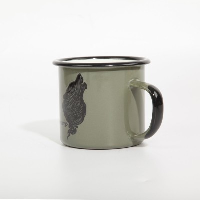 FreeCamp Campers Emaye Mug 350ml-YEŞİL-FreeCamp FreeCamp Campers Emaye Mug 350ml-YEŞİL-FreeCamp