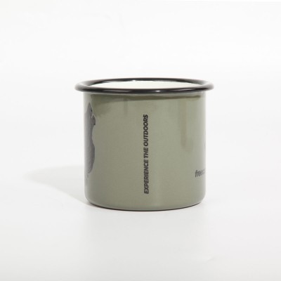 FreeCamp Campers Emaye Mug 350ml-YEŞİL-FreeCamp FreeCamp Campers Emaye Mug 350ml-YEŞİL-FreeCamp