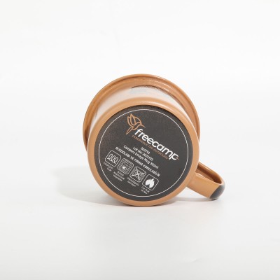 FreeCamp Campers Emaye Mug 350ml-BEJ-FreeCamp FreeCamp Campers Emaye Mug 350ml-BEJ-FreeCamp