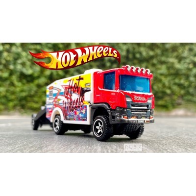 Hot Wheels Kamyonlar - Scania Rally Turck BMF60