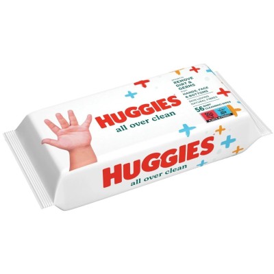 Huggies All Over Clean Bebek ve Çocuk Islak Mendili 56 Yaprak-Huggies Huggies All Over Clean Bebek ve Çocuk Islak Mendili 56 Yaprak-Huggies