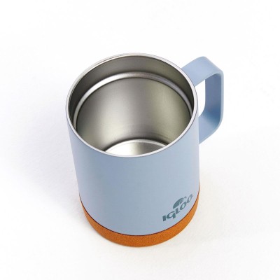 Igloo Cork Mug 350ml-DUMAN MAVİ-Igloo Igloo Cork Mug 350ml-DUMAN MAVİ-Igloo