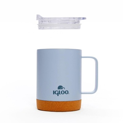Igloo Cork Mug 350ml-DUMAN MAVİ-Igloo Igloo Cork Mug 350ml-DUMAN MAVİ-Igloo
