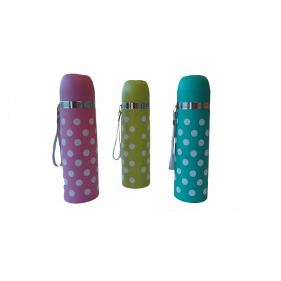 Sema Baby Puantiyeli Bebek Termosu 350 ml - Pembe-Sema Baby Sema Baby Puantiyeli Bebek Termosu 350 ml - Pembe-Sema Baby