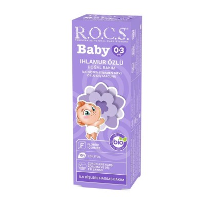 Rocs Baby Ihlamur Özlü 0-3 Yaş Florürsüz Diş Macunu 45 ml-ROCS Rocs Baby Ihlamur Özlü 0-3 Yaş Florürsüz Diş Macunu 45 ml-ROCS