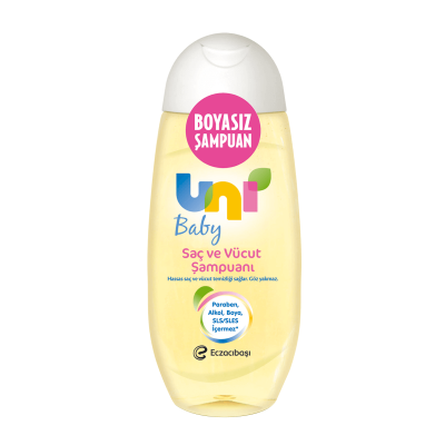 Uni Baby Saç Ve Vücut Şampuanı 200ml-Uni Baby Uni Baby Saç Ve Vücut Şampuanı 200ml-Uni Baby