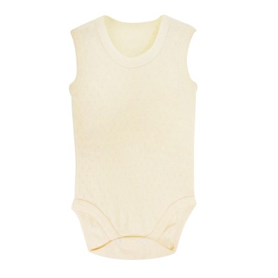 Sema Baby Jakarlı Askılı Badi (Body) - Krem 0-3 Ay-Sema Baby Sema Baby Jakarlı Askılı Badi (Body) - Krem 0-3 Ay-Sema Baby