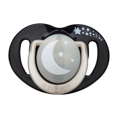 Mamajoo Sterilizasyon & Saklama Kutulu Black & Pearl Desenli İkili Ortodontik Emzik Gece & Gündüz / 12 Ay+-Mamajoo Mamajoo Sterilizasyon & Saklama Kutulu Black & Pearl Desenli İkili Ortodontik Emzik Gece & Gündüz / 12 Ay+-Mamajoo
