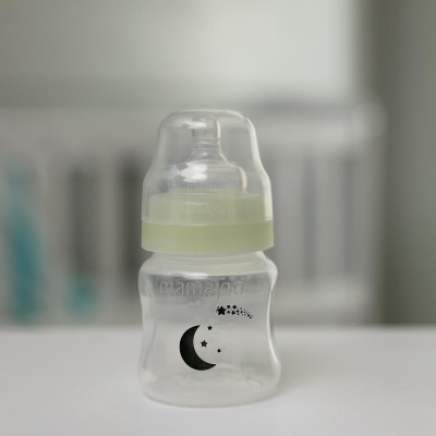 Mamajoo Gece & Gündüz Biberonu 160 ml & Anti-Kolik Biberon Emziği No:1 / S-Mamajoo Mamajoo Gece & Gündüz Biberonu 160 ml & Anti-Kolik Biberon Emziği No:1 / S-Mamajoo