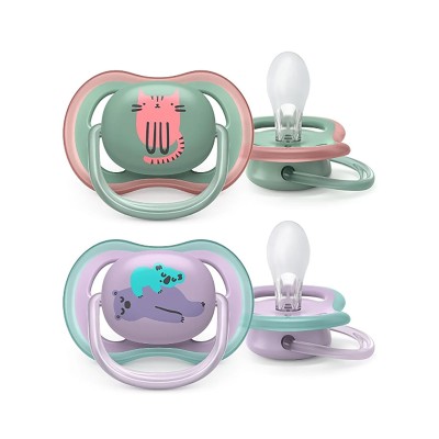 Philips Avent SCF085/18 Ultra Air Emzik 6-18 Ay 2li Kız-Philips Avent Philips Avent SCF085/18 Ultra Air Emzik 6-18 Ay 2li Kız-Philips Avent