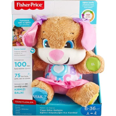 Fisher Price Eğitci Köpekçiğin Kız Kardeşi (Türkçe)-Fisher Price Fisher Price Eğitci Köpekçiğin Kız Kardeşi (Türkçe)-Fisher Price