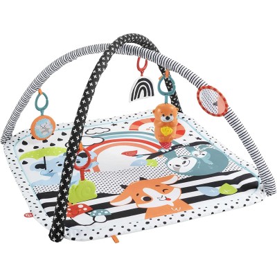 Fisher Price Neşeli Hayvanlar 3'ü 1 Arada Jimnastik Merkezi Oyun Halısı-Fisher Price Fisher Price Neşeli Hayvanlar 3'ü 1 Arada Jimnastik Merkezi Oyun Halısı-Fisher Price