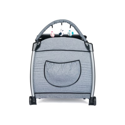 Comfymax Power Park Yatak Oyun Parkı 70x110 - Steel Grey-Comfymax Comfymax Power Park Yatak Oyun Parkı 70x110 - Steel Grey-Comfymax