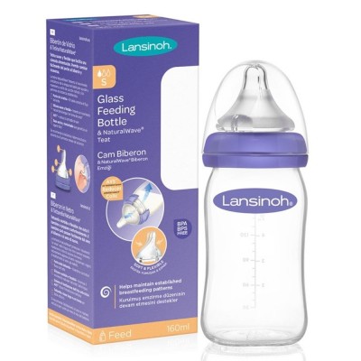 Lansinoh Cam Biberon 160 ML-Lansinoh Lansinoh Cam Biberon 160 ML-Lansinoh