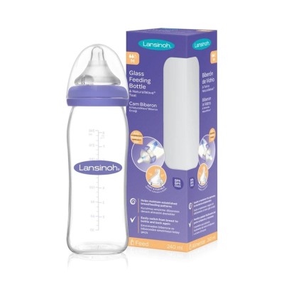 Lansinoh Cam Biberon 240 ML-Lansinoh Lansinoh Cam Biberon 240 ML-Lansinoh