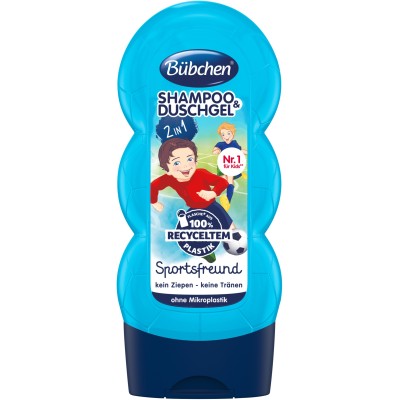 Bübchen Çocuk Şampuan&Duş Jeli 2 in 1 Sporty Friend 230 ml-BÜBCHEN Bübchen Çocuk Şampuan&Duş Jeli 2 in 1 Sporty Friend 230 ml-BÜBCHEN
