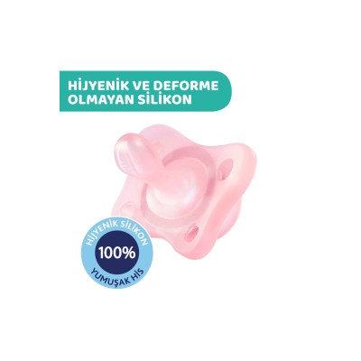 Chicco PhysioForma Mini Soft 2'li Emzik 2-6 Ay Kız-Chicco Chicco PhysioForma Mini Soft 2'li Emzik 2-6 Ay Kız-Chicco