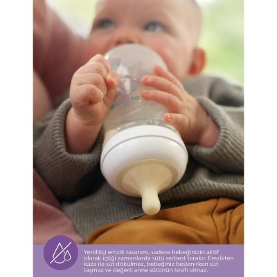 Philips Avent Natural Response PP 2'li Biberon Seti, 1+ Ay 260ml SYC903/02-Philips Avent Philips Avent Natural Response PP 2'li Biberon Seti, 1+ Ay 260ml SYC903/02-Philips Avent