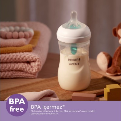 Philips Avent Natural Response PP Antikolik Biberon 260 ML 1 Ay+ SCY673/01-Philips Avent Philips Avent Natural Response PP Antikolik Biberon 260 ML 1 Ay+ SCY673/01-Philips Avent
