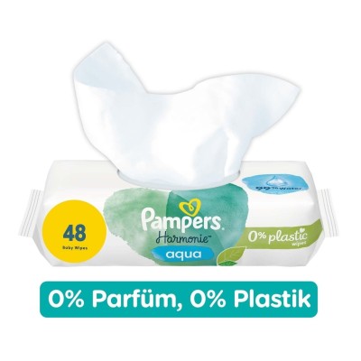 Prima Pampers Harmonie Aqua Yenidoğan Islak Havlu 48x15 Adet (720 Yaprak)-Prima Prima Pampers Harmonie Aqua Yenidoğan Islak Havlu 48x15 Adet (720 Yaprak)-Prima