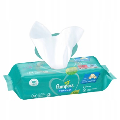 Prima Pampers Temiz ve Ferah Islak Bebek Havlusu 80'li-Prima Prima Pampers Temiz ve Ferah Islak Bebek Havlusu 80'li-Prima
